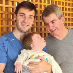 Ignacio Torres compartió su emoción en su primer Día del Padre: “Gracias, Victorio, por este regalo inmenso”