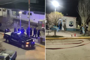 13 presos iniciaron un motín en la Comisaría Primera de Pico Truncado: intervino Infantería y Bomberos durante la madrugada