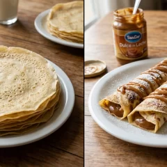 Receta de panqueques dulces o salados con solo 3 ingredientes