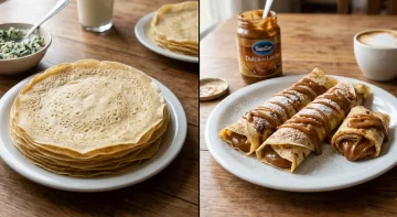 Receta de panqueques dulces o salados con solo 3 ingredientes Receta de panqueques dulces o salados con solo 3 ingredientes