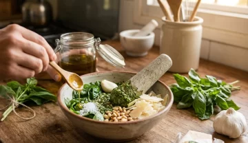 Receta de pesto casero: la salsa rápida y fácil para acompañar las pastas Receta de pesto casero: la salsa rápida y fácil para acompañar las pastas