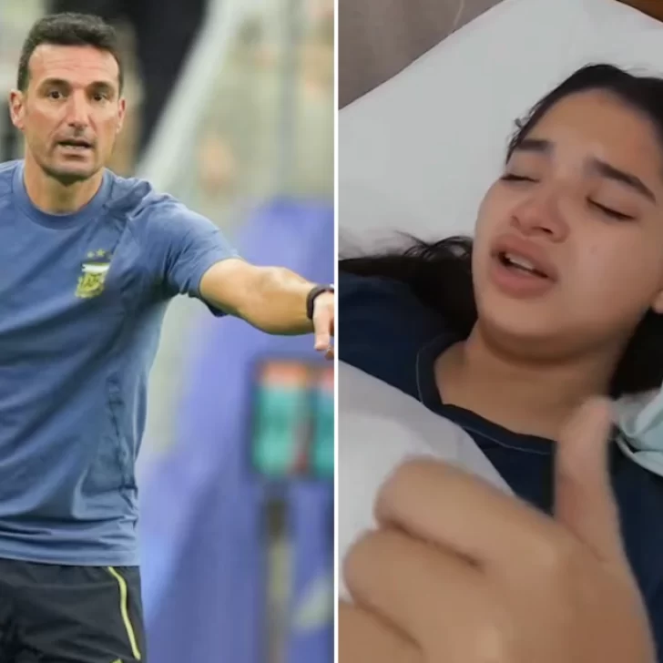 La operaron y despertó enojada con Scaloni y Messi: “Me estaba rompiendo las pelotas para que vaya a la Selección” La operaron y despertó enojada con Scaloni y Messi: “Me estaba rompiendo las pelotas para que vaya a la Selección”