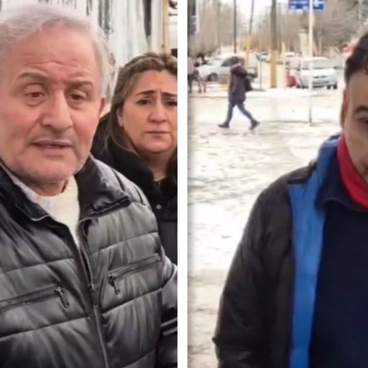 Tenso cruce entre los despedidos de Carrefour Market de Río Gallegos y Claudio Silva, titular del gremio mercantil