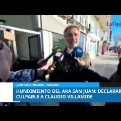 Causa ARA San Juan: Casación revisará la condena a Claudio Villamide