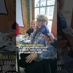 Apagón en Río Gallegos: Cumpleaños a la luz de las velas