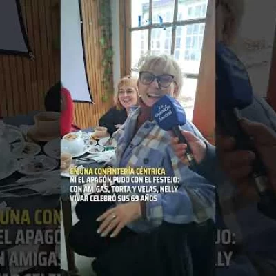 Apagón en Río Gallegos: Cumpleaños a la luz de las velas
