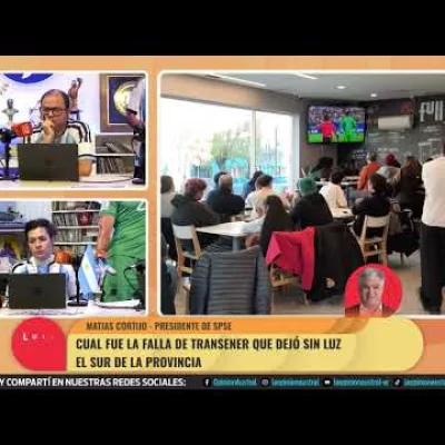 Entrevista a Matías Cortijo, presidente de SPSE, tras el apagón en Santa Cruz