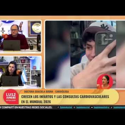 Infartos, estrés y Mundial. Recomendaciones de la cardióloga Graciela Bruna a los hinchas argentinos