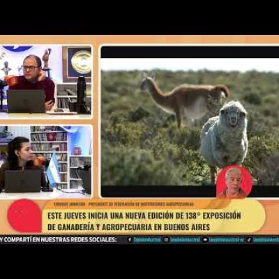 Entrevista a Enrique Jamieson. El campo santacruceño llega a La Rural con sus reclamos históricos