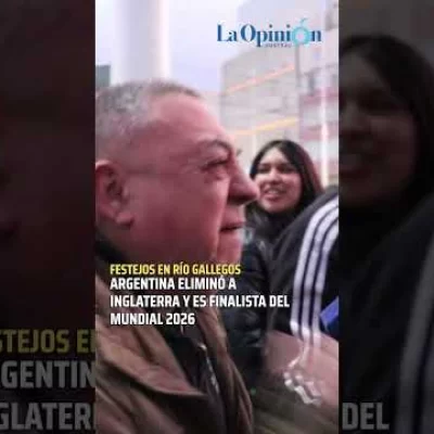 ¡Río Gallegos fue una fiesta! Cientos celebraron el pase a la final