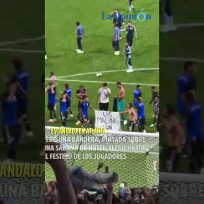 ¿SANCIÓN POR LA BANDERA DE MALVINAS?