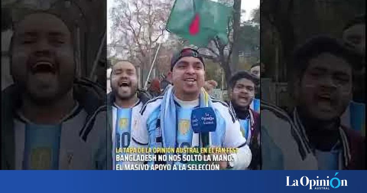 El aliento no tuvo fronteras: Bangladesh acompañó a la Scaloneta hasta el final