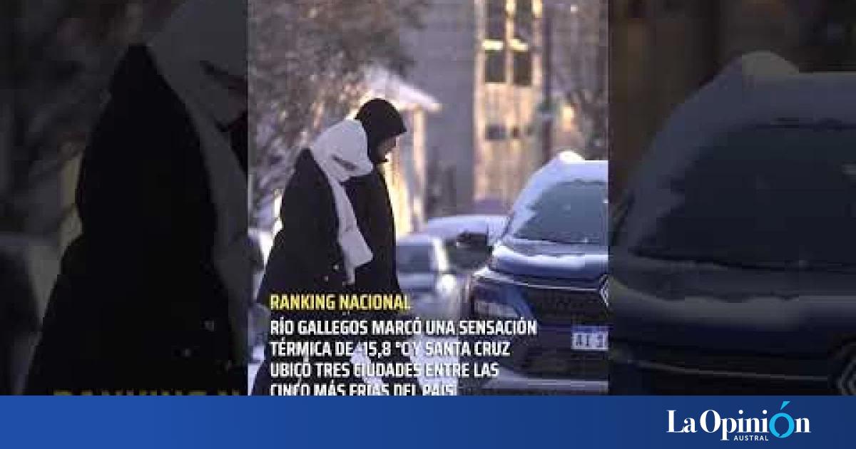 Río Gallegos se prepara para una ola de frío extremo