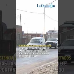 El Gobierno reforzó la asistencia en los barrios más afectados de Río Gallegos