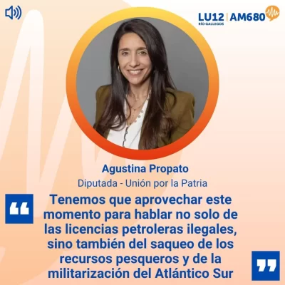 Agustina Propato: “Malvinas debe ser una causa de unidad nacional”