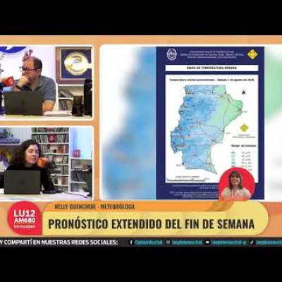 Cómo seguirá el tiempo en Santa Cruz: pronóstico de nieve, lluvias y frío