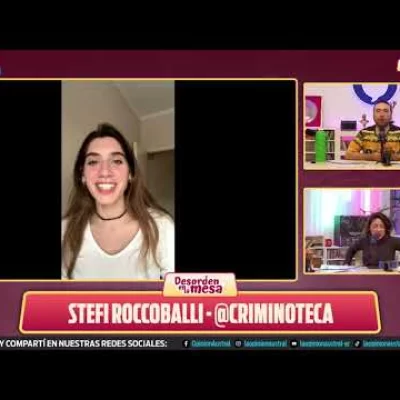 Steffi Riccobaldi contó cómo nació “Criminoteca” y su pasión por las historias criminales