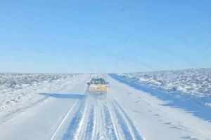 Santa Cruz: restringen la circulación en varios tramos de la Ruta 40 por el temporal