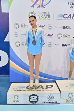 Abril Ortega volvió a subir al podio continental y reafirma su lugar entre las mejores de América Abril Ortega volvió a subir al podio continental y reafirma su lugar entre las mejores de América