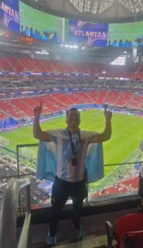 De Río Gallegos al sueño mundialista: Leonardo Fernández viajará a Nueva York para alentar a la Selección en la final De Río Gallegos al sueño mundialista: Leonardo Fernández viajará a Nueva York para alentar a la Selección en la final