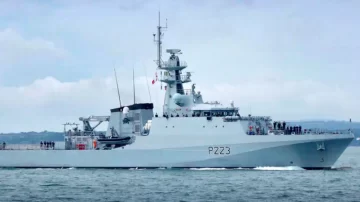 Buque de guerra británico navegó por aguas argentinas sin permiso y el Gobierno evalúa un reclamo diplomático Buque de guerra británico navegó por aguas argentinas sin permiso y el Gobierno evalúa un reclamo diplomático