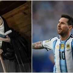 “Me emocioné un montón”: Messi donó una camiseta firmada que será sorteada a beneficio del santuario de Mama Antula, la primera santa argentina