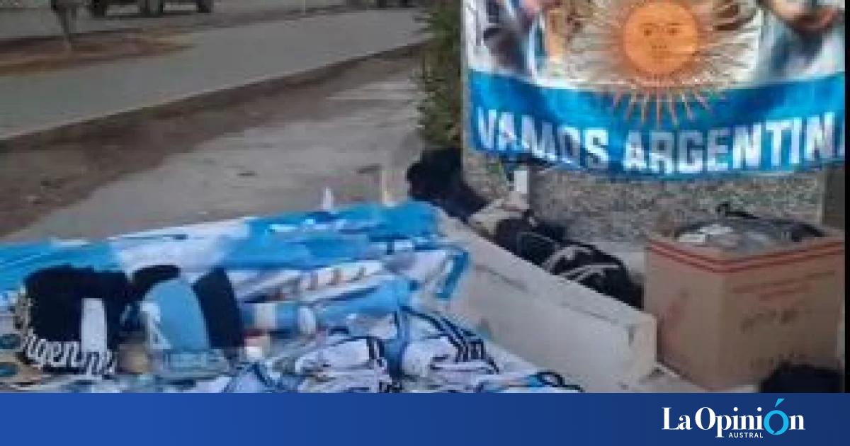La previa del partido de Argentina impulsó las ventas en Caleta Olivia