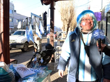Río Gallegos palpita la semifinal: nervios, ilusión y una ciudad que se detiene por Argentina-Inglaterra Río Gallegos palpita la semifinal: nervios, ilusión y una ciudad que se detiene por Argentina-Inglaterra