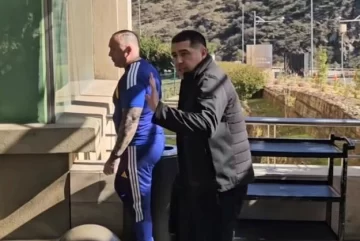 Riquelme viajó a Chile para acompañar a Boca ante O’Higgins por la Copa Sudamericana Riquelme viajó a Chile para acompañar a Boca ante O’Higgins por la Copa Sudamericana