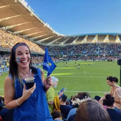 Rocío Otero, la española que alienta a la “Scaloneta” en la final del Mundial: “Yo voy con Argentina”