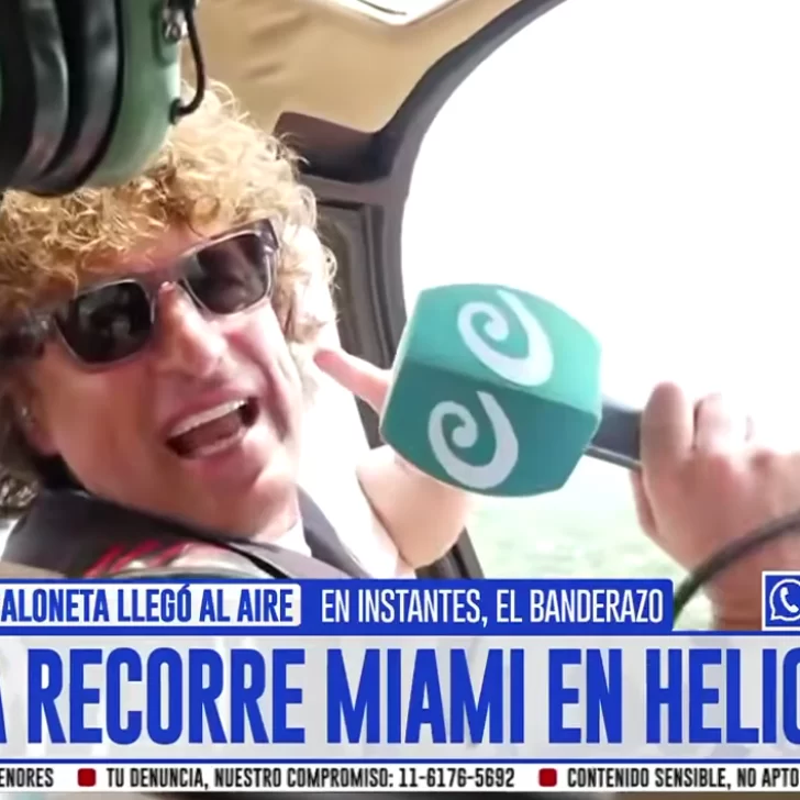 “Rulo” sobrevoló Miami en helicóptero y mostró la previa del partido de Argentina como nunca antes “Rulo” sobrevoló Miami en helicóptero y mostró la previa del partido de Argentina como nunca antes
