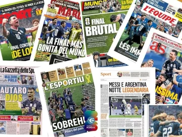 Los diarios del mundo se rindieron antes Messi y la Selección Argentina tras la victoria ante Inglaterra en el Mundial 2026 Los diarios del mundo se rindieron antes Messi y la Selección Argentina tras la victoria ante Inglaterra en el Mundial 2026