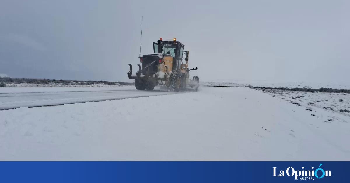 Vialidad Provincial intensifica el operativo invernal en la Ruta 40