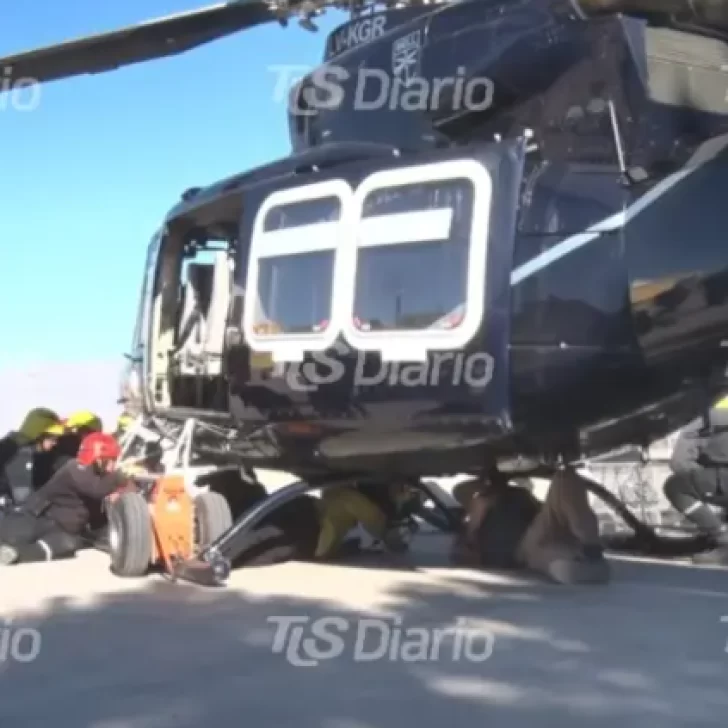 Así era el helicóptero que se estrelló en San Juan: un día antes de la tragedia un periodista había volado en la nave y mostró cómo operaba Así era el helicóptero que se estrelló en San Juan: un día antes de la tragedia un periodista había volado en la nave y mostró cómo operaba