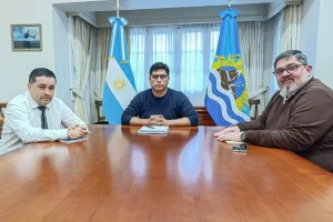 Claudio Vidal se reunió con Gabriel Contreras para avanzar en el pago del aumento salarial al Poder Judicial