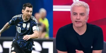 Messi le escribió a Ángel de Brito tras la victoria ante Inglaterra Messi le escribió a Ángel de Brito tras la victoria ante Inglaterra