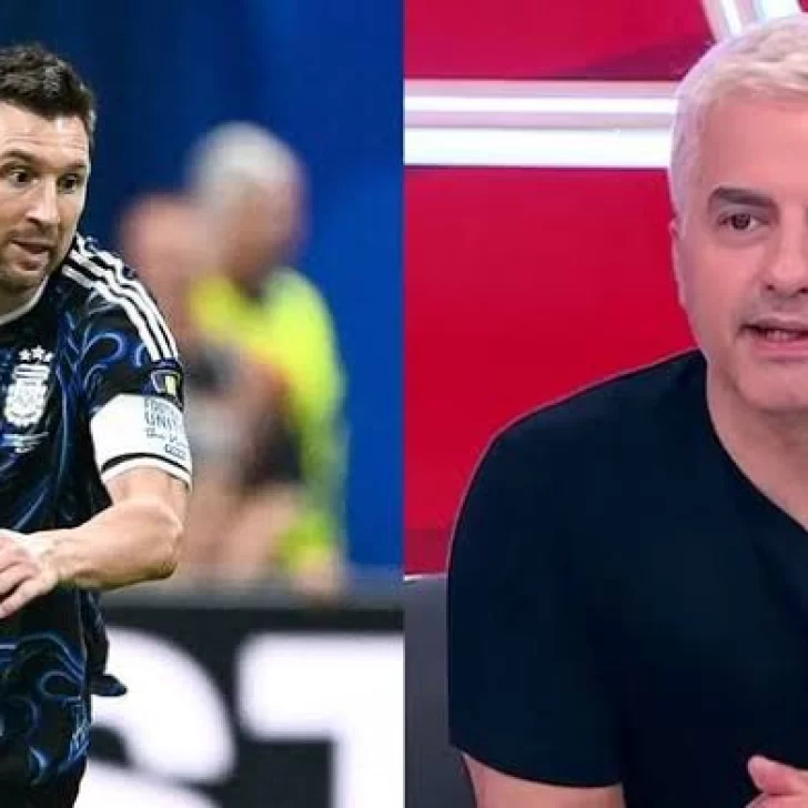 Messi le escribió a Ángel de Brito tras la victoria ante Inglaterra Messi le escribió a Ángel de Brito tras la victoria ante Inglaterra