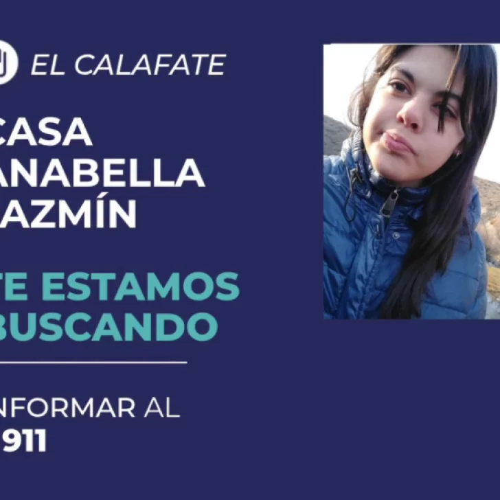 Buscan a una adolescente de 13 años desaparecida en El Calafate Buscan a una adolescente de 13 años desaparecida en El Calafate