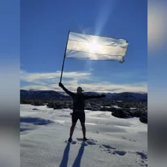 Un hincha fue hasta Güer Aike para agradecerle por la Selección Argentina tras el Mundial 2026