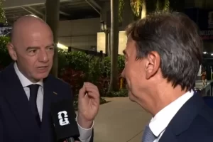 Gianni Infantino dijo que “lo interesante de este Mundial es que todos los grandes jugadores están” y elogió a Messi Gianni Infantino dijo que “lo interesante de este Mundial es que todos los grandes jugadores están” y elogió a Messi
