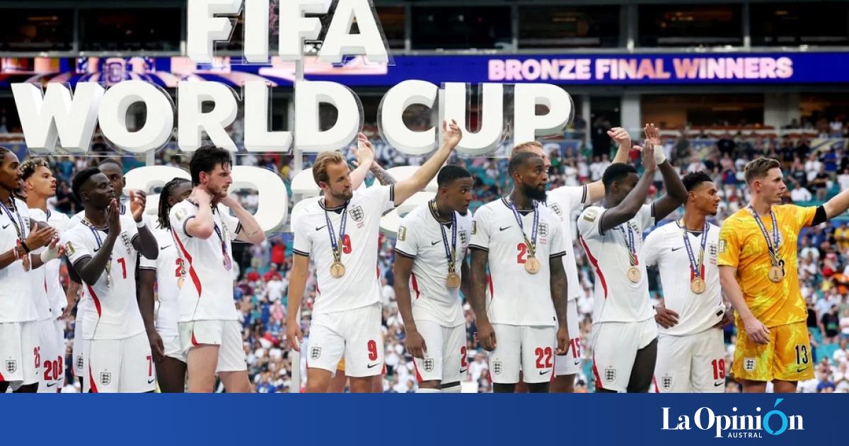 Inglaterra superó a Francia en un partidazo y se quedó con el tercer puesto