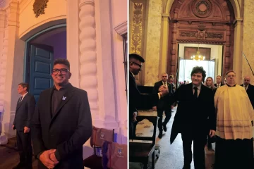 Jairo Guzmán participó del acto oficial y del Tedeum por el Día de la Independencia junto a Javier Milei Jairo Guzmán participó del acto oficial y del Tedeum por el Día de la Independencia junto a Javier Milei