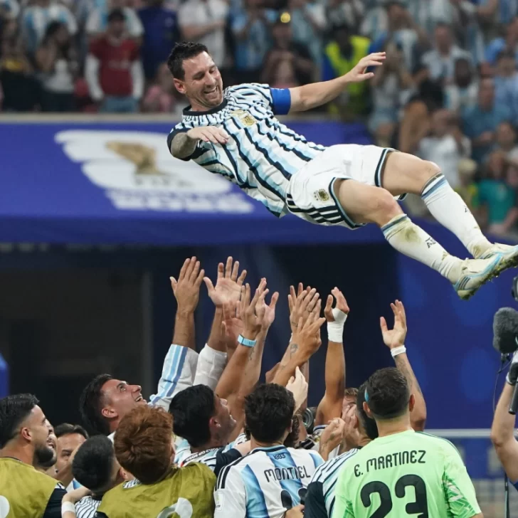 La felicidad de Messi tras el triunfo sobre Egipto: “Este equipo nunca baja los brazos” La felicidad de Messi tras el triunfo sobre Egipto: “Este equipo nunca baja los brazos”