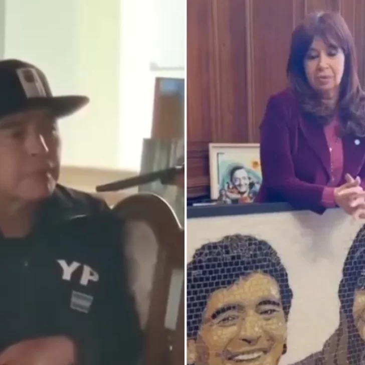 Video inédito: el saludo de Cristina Kirchner a Diego Maradona por su cumpleaños 60 Video inédito: el saludo de Cristina Kirchner a Diego Maradona por su cumpleaños 60