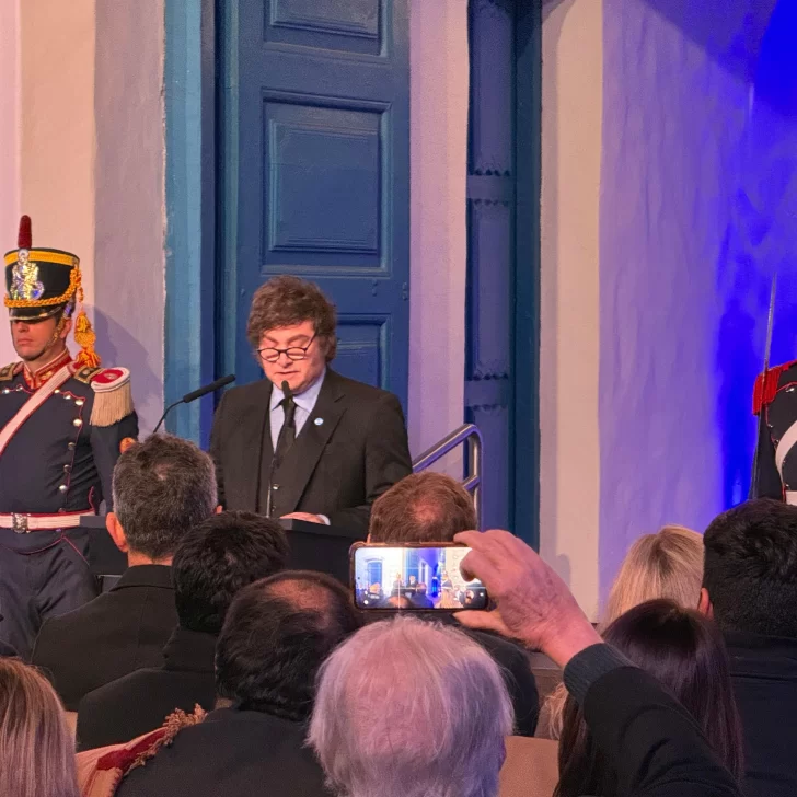 En Tucumán, Milei llamó a los gobernadores a realizar un nuevo Pacto de Mayo: “Es momento de renovar los votos” En Tucumán, Milei llamó a los gobernadores a realizar un nuevo Pacto de Mayo: “Es momento de renovar los votos”