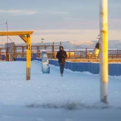 Frío extremo en Río Gallegos: la sensación térmica llegó a -21,5 °C