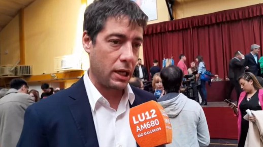 Juan Raúl “Pirri“ Martínez, intendente de Puerto Deseado. Juan Raúl “Pirri“ Martínez, intendente de Puerto Deseado.