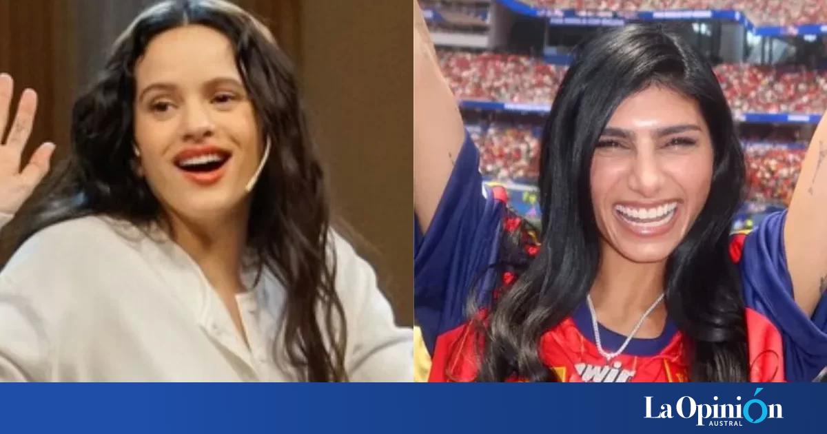 Rosalía generó polémica al compartir un video de Mia Khalifa por el festejo de España