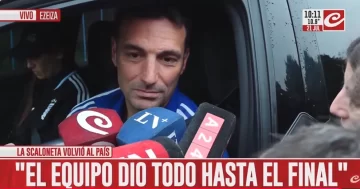Lionel Scaloni evitó hablar qué pasará al finalizar su contrato y dijo que “en la derrota también somos nobles y se pueden sacar cosas positivas” Lionel Scaloni evitó hablar qué pasará al finalizar su contrato y dijo que “en la derrota también somos nobles y se pueden sacar cosas positivas”