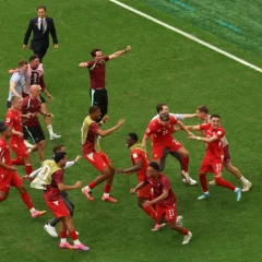 Suiza eliminó a Colombia en los penales y enfrentará a Argentina en cuartos de final del Mundial